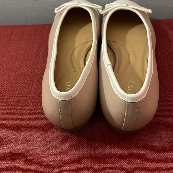 Blair Ballet Leather Rattan/Ivory size 6, - Picture 3 of 5